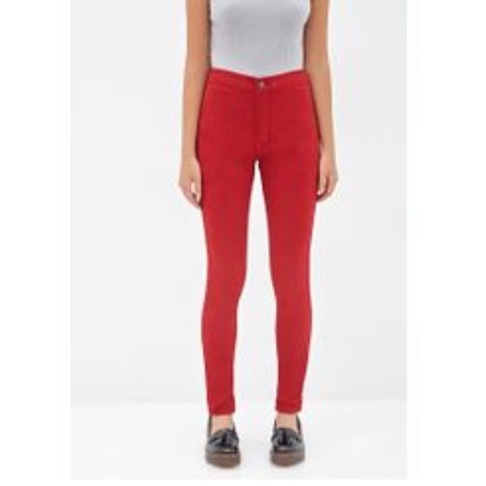 NWT Forever 21 Size Small (size 2) High Waist Cotton Cuffed Pants